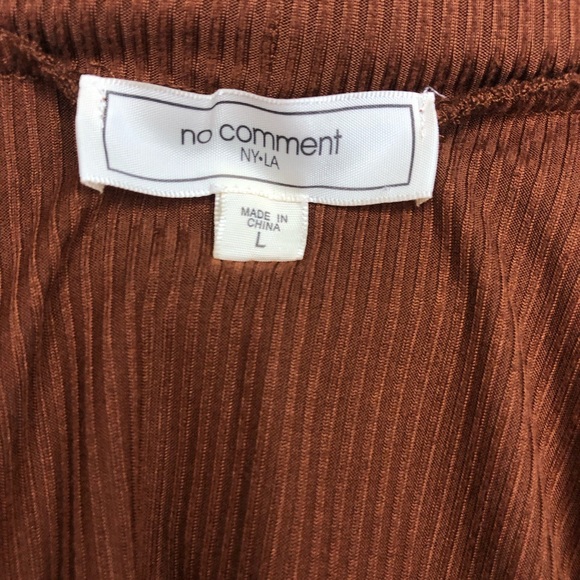 Brown Crop Top - Picture 2 of 2